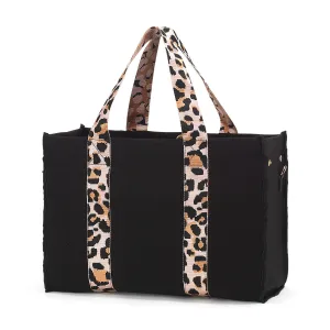 Rose Gold Leopard Neoprene Tote by Viv & Lou