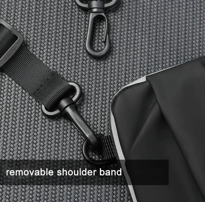 Sleek Black Multifunctional Bag for Everyday Use - SF2058
