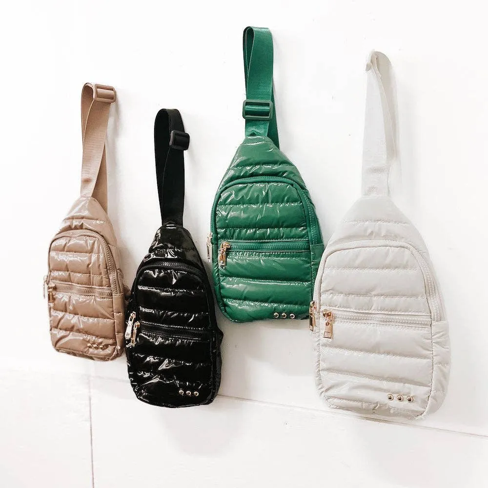 Sonali Sling Bag: Emerald