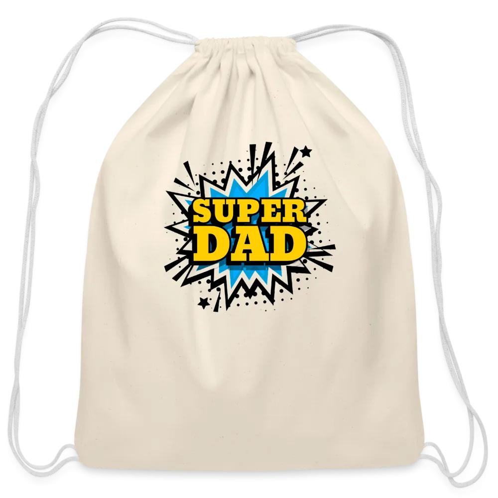 The 'Super Dad' Tribute Drawstring Bag