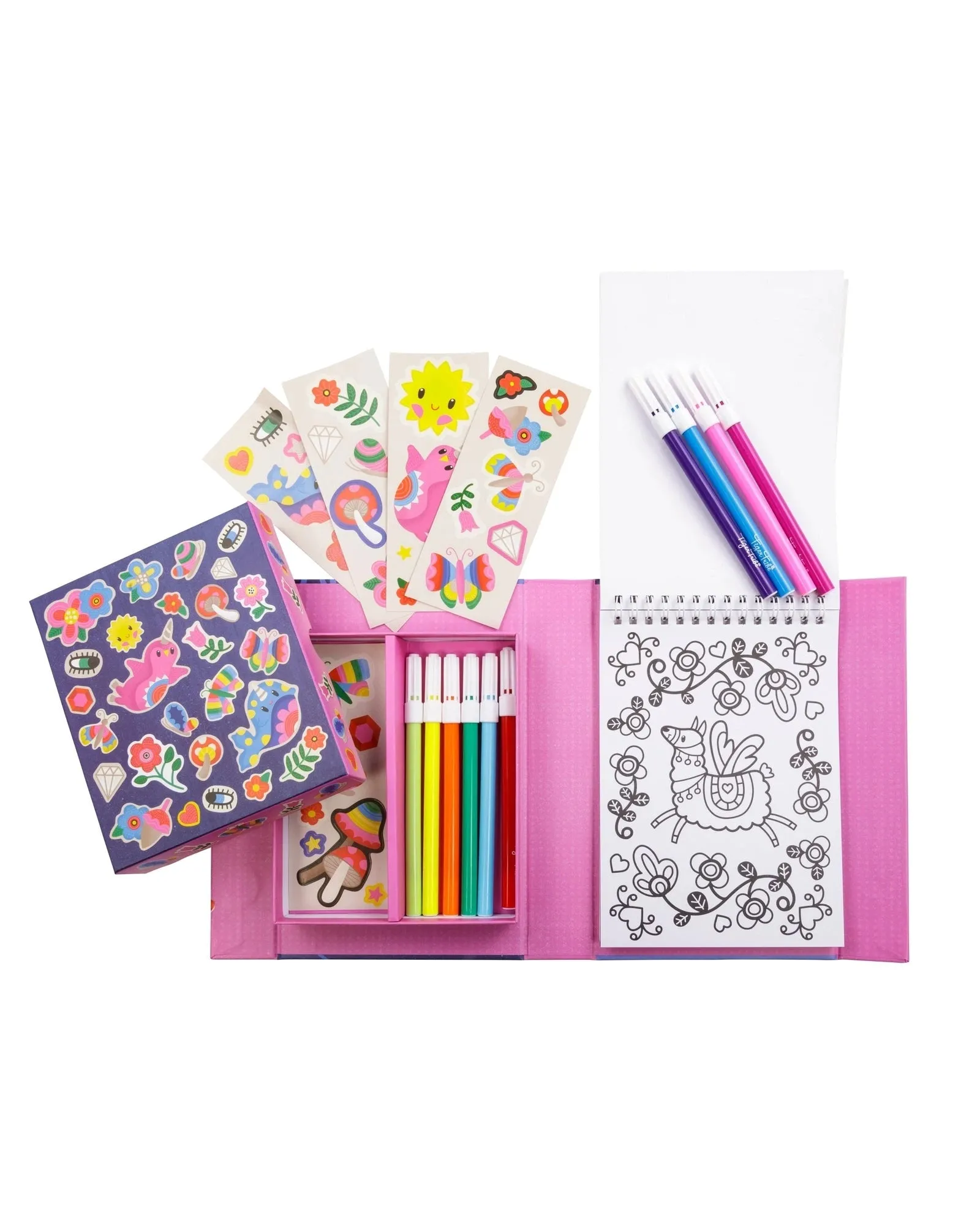 Tiger Tribe Colouring Set Magical Creatures