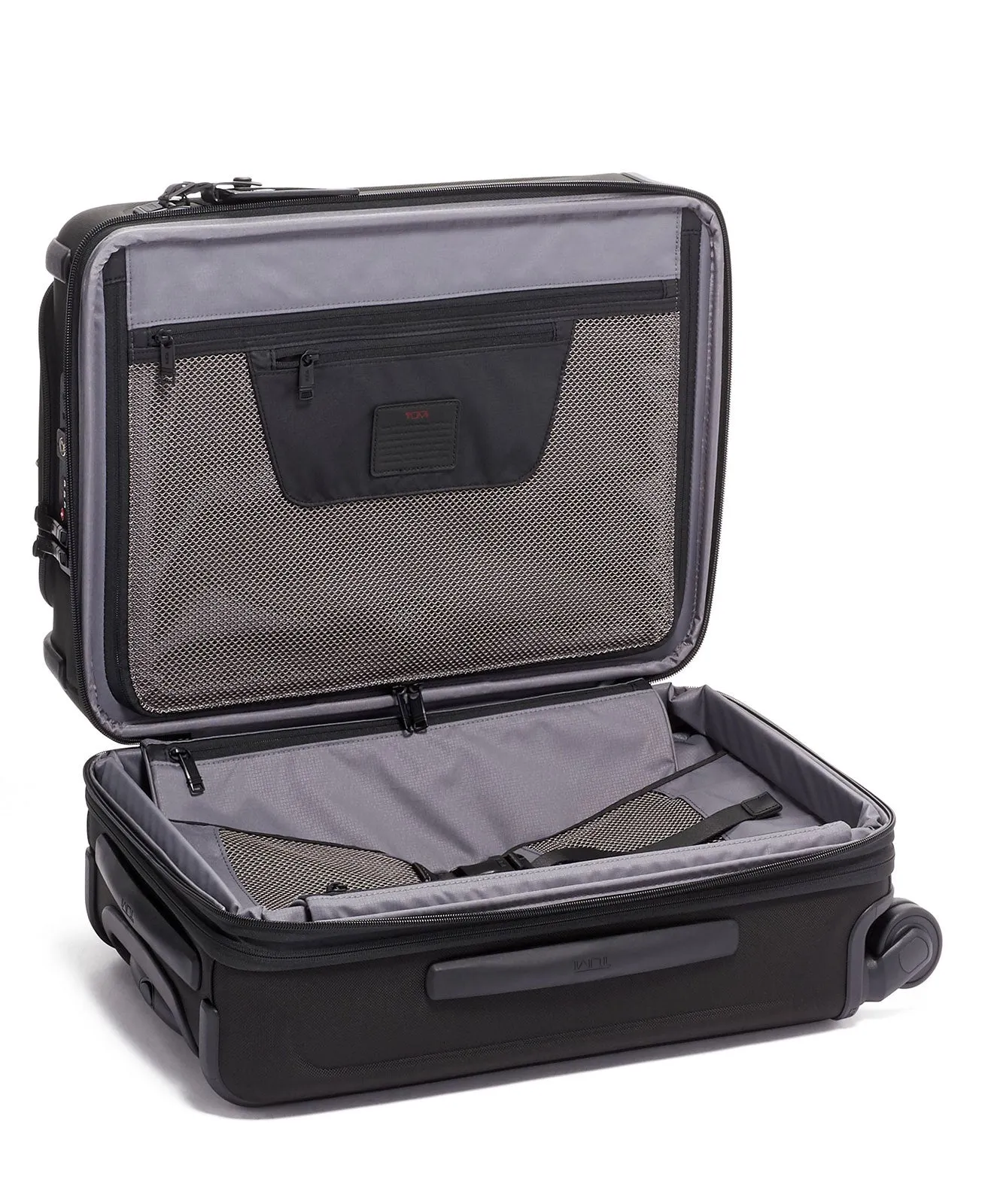 Tumi International Expandable 4 Wheeled Carry On, Black