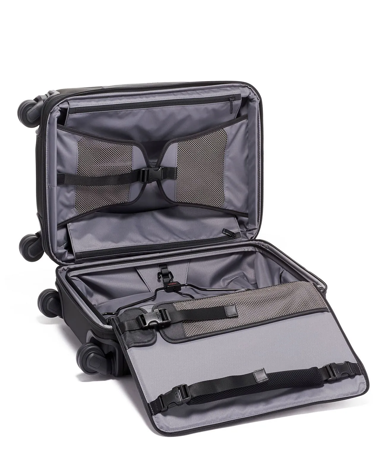Tumi International Expandable 4 Wheeled Carry On, Black