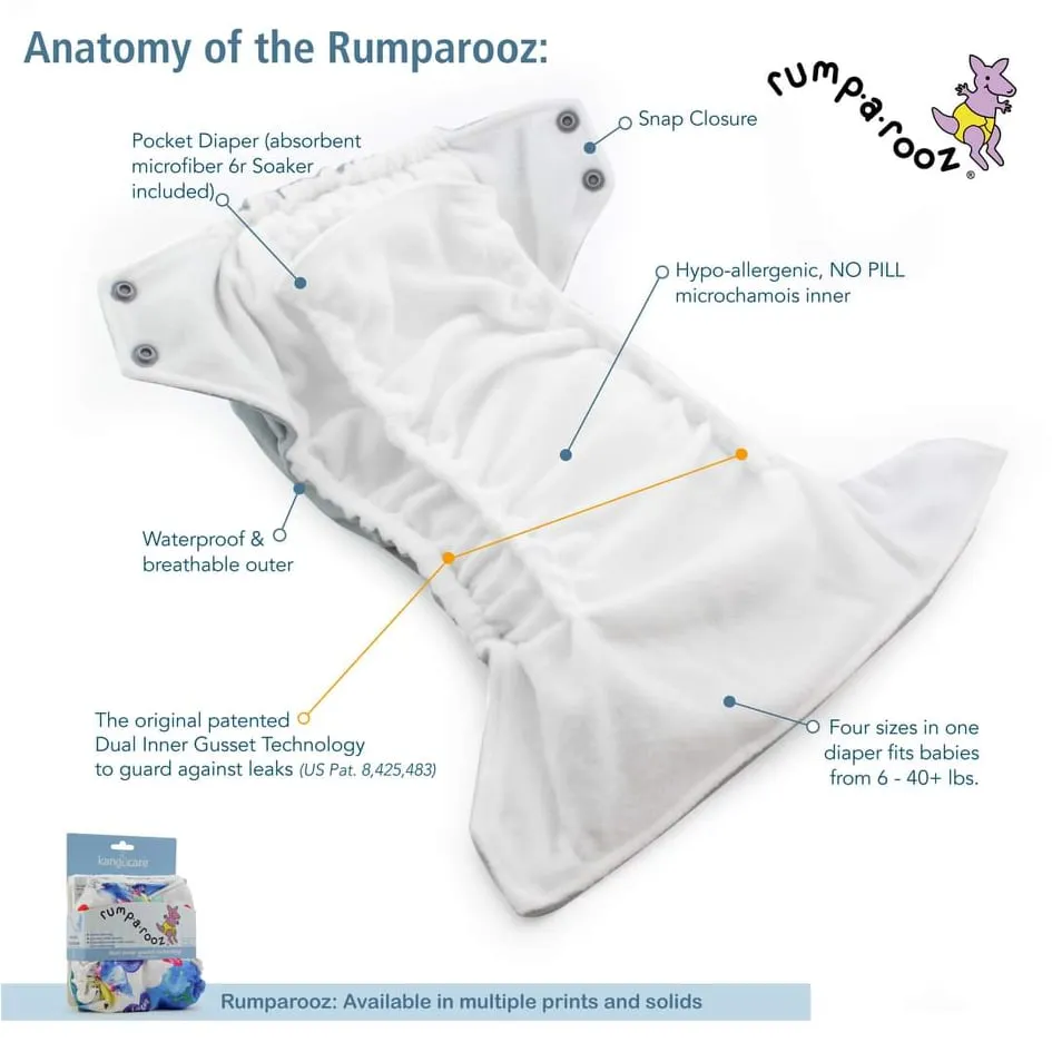 Twins Cloth Diaper Bundle - Original with Hemp Inserts :: 48 pack 