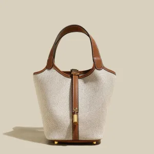 Universal Beige Bucket Bag