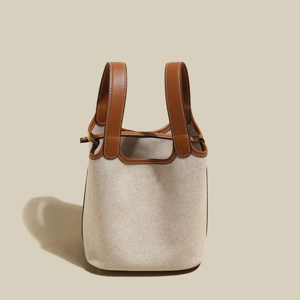 Universal Beige Bucket Bag