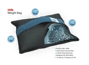 Wakeballast Bag - 500 Lbs - 50 Lbs x 10 Qty - 10 Heavy Duty Bag Bundle