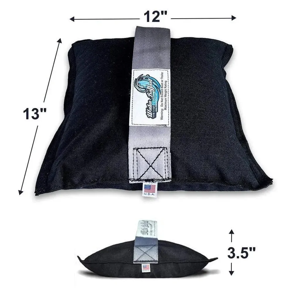 Wakeballast Bag - 500 Lbs - 50 Lbs x 10 Qty - 10 Heavy Duty Bag Bundle