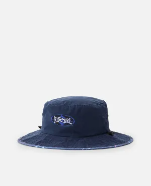 Weekender Mid Brim Hat - Washed Navy