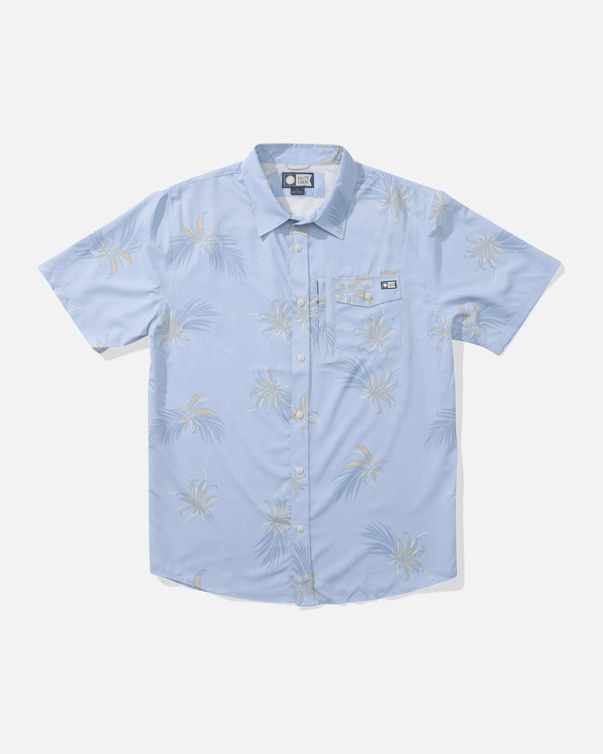 Weekender UV Button Up - Light Blue