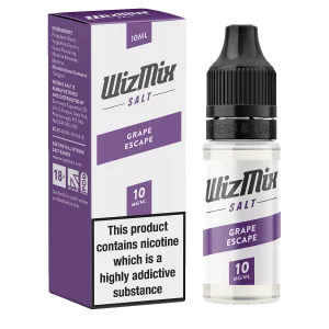 Wizmix Salt Grape Escape - 10ml