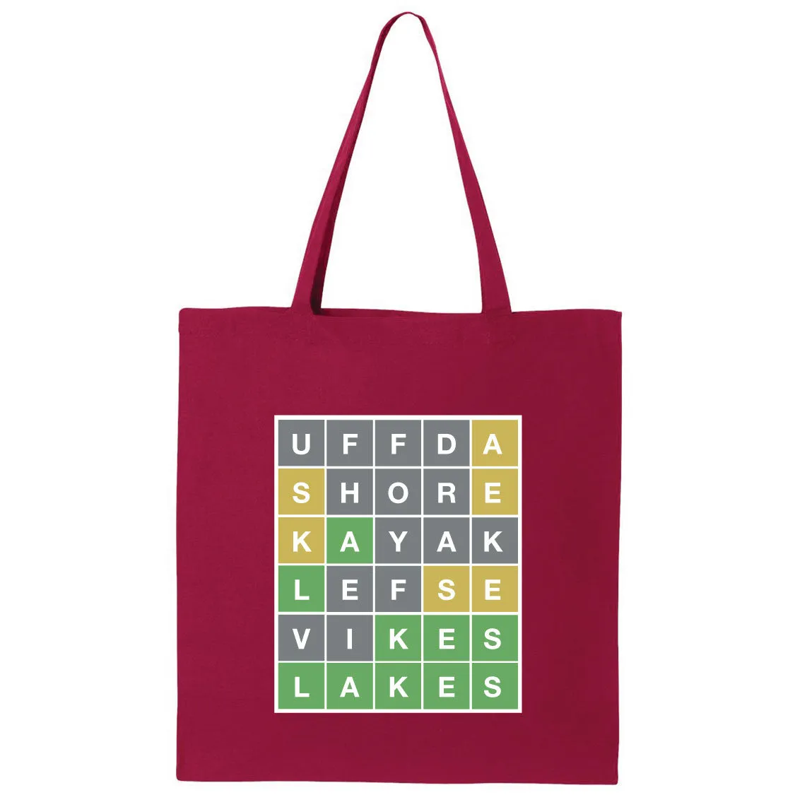 Wordle Minnesota Canvas Tote Bag